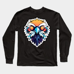 Eagle Bird Illustration Long Sleeve T-Shirt